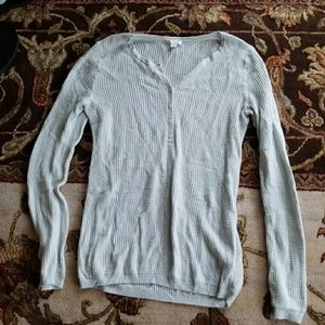Henley-esque sweater from Gap